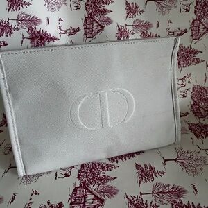 Christian Dior beauty cosmetic bag